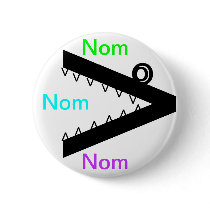 Nom Noms Pinback Button