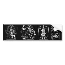 Nomads Stiker Collage bumper stickers by TeamNomads Nomads Stiker Collage bumper stickers