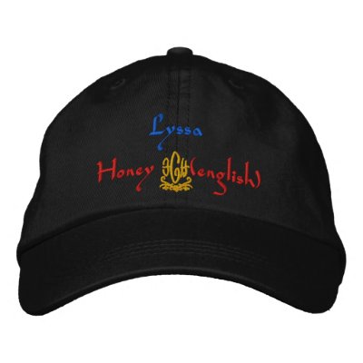Nombre de Lyssa con el significado inglés Gorra Bordada Nombre de Lyssa con el significado inglés Gorra Bordada