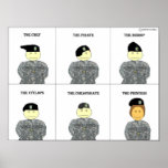 Nombre su impresión posters