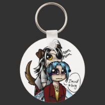 NomNom Keychain by overlordrae NomNom Keychain