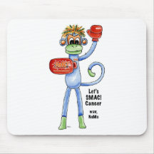 NoMo the SMAC! Monkey - Boxing Mousepads