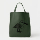 Spoon-billed Sandpiper non-breeding Grocery Tote