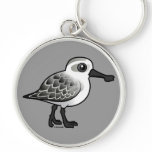 Spoon-billed Sandpiper non-breeding Premium Round Keychain