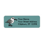 Spoon-billed Sandpiper non-breeding Label