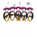 non-fitted mariachi penguins t-shirts