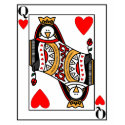 Non-fitted Queen Penguin of Hearts t-shirts