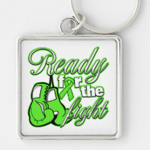 Non-Hodgins Lymphoma Gloves Ready For The Fight Key Chain
