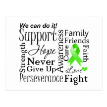 Non-Hodgkin Lymphoma Supportive Words Postcards