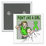 Non-Hodgkin’s Lymphoma Fight Like A Girl Punch buttons