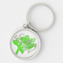 Non-Hodgkin’s Lymphoma Love Hope Cure Keychain