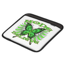 Non-Hodgkin sLymphoma Hope Believe Butterfly iPad Sleeves