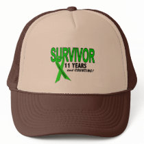 Non-Hodgkins Lymphoma 11 Year Survivor hats