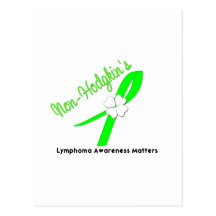 NON-HODGKINS LYMPHOMA AWARENESS POST CARDS