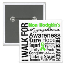 Non-Hodgkins Lymphoma Awareness Walk Buttons