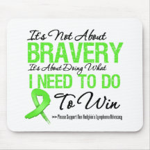 Non Hodgkins Lymphoma Battle Mouse Mat
