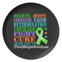 Non-Hodgkins Lymphoma Believe Strength Plate