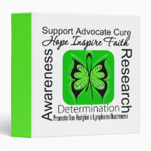 Non-Hodgkins Lymphoma Butterfly Binder