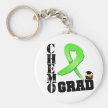 Non-Hodgkins Lymphoma Chemo Grad Key Chains