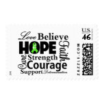 Non-Hodgkins Lymphoma Collage of Hope stamps