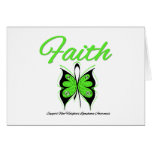 Non Hodgkins Lymphoma Faith Butterfly Ribbon cards