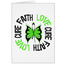 Non-Hodgkin's Lymphoma Faith Love Cure Card