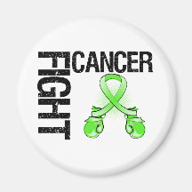 Non-Hodgkins Lymphoma Fight Cancer Boxing Gloves Refrigerator Magnets