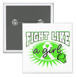 Non-Hodgkin's Lymphoma Fight Like A Girl Sporty Ca buttons