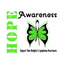 Non-Hodgkin's Lymphoma Hope Awareness t-shirts