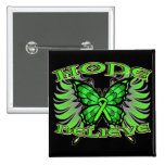 Non-Hodgkins Lymphoma Hope Believe Butterfly Pins