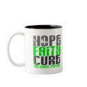 Non-Hodgkin's Lymphoma HOPE FAITH CURE 1 Mugs