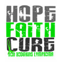 Non-Hodgkin's Lymphoma HOPE FAITH CURE 1 Tee Shirts