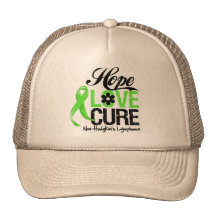 Non-Hodgkins Lymphoma Hope Love Cure Mesh Hats