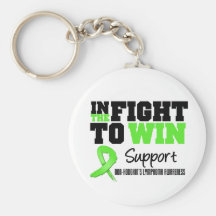 Non Hodgkin's Lymphoma In The Fight To Win Keychain