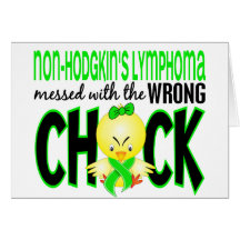 Non-Hodgkin's Lymphoma Messed With The Wrong Chick Cards