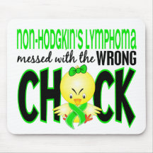 Non-Hodgkin's Lymphoma Messed With The Wrong Chick Mousepads