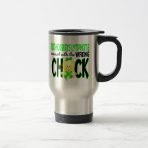 Non-Hodgkin's Lymphoma Messed With The Wrong Chick Mugs