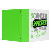 Non-Hodgkins Lymphoma Picked The Wrong Diva Binder by cancerapparel Non-Hodgkins Lymphoma Picked The Wrong Diva Binder