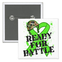 Non-Hodgkin's Lymphoma Ready For Battle Pin