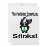 Non-Hodgkins Lymphoma Stinks Skunk Awareness Personalized Invitation
