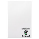 Non-Hodgkins Lymphoma Stinks Skunk Awareness Customized Stationery