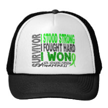 Non-Hodgkin's Lymphoma Survivor 4 Mesh Hat