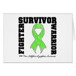 Non-Hodgkins Lymphoma Survivor Fighter Warrior cards