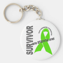 Non-Hodgkins Lymphoma Survivor Keychain