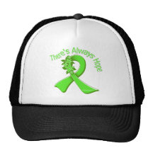 Non-Hodgkins Lymphoma There's Always Hope Floral Trucker Hats