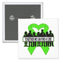 Non-Hodgkin's Lymphoma Together We Can Find A Cure Pinback Buttons