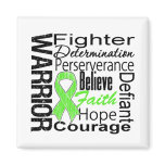 Non Hodgkins Lymphoma Warrior Collage magnets