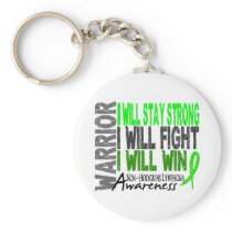 Non-Hodgkins Lymphoma Warrior Key Chain