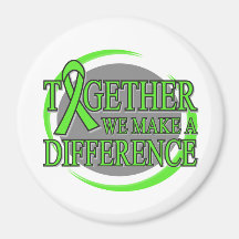 Non-Hodgkin's LymphomaTogether We  Make A Differen Refrigerator Magnet