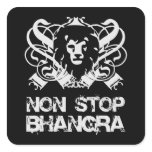 Non Stop Bhangra Logo (Classic) Sticker stickers